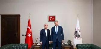 Kırklareli Valisi Uğur Turan, Edirne Kültür ve Turizm Müdürü Kemal Soytürk'ü Kabul Etti