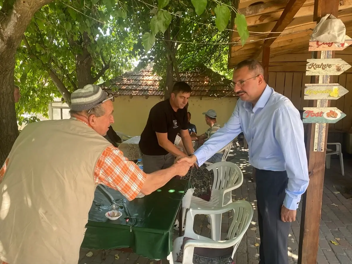 Pınarhisar Kaymakamı Özderin Köy Ziyaretlerine Devam Ediyor