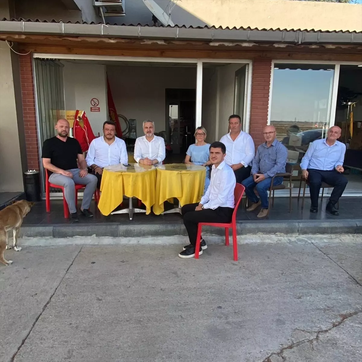 AK Parti Milletvekili Sarıçam, Vize'de Ziyaretlerde Bulundu