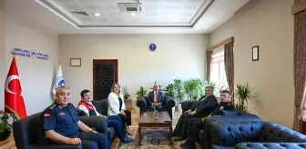 Vali Turan, Rektör Ak'ı Ziyaret Etti