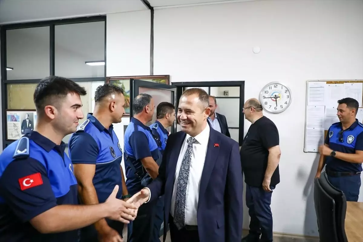 Kırklareli Valisi Uğur Turan'dan Taziye Ziyareti ve Zabıta Haftası Kutlaması