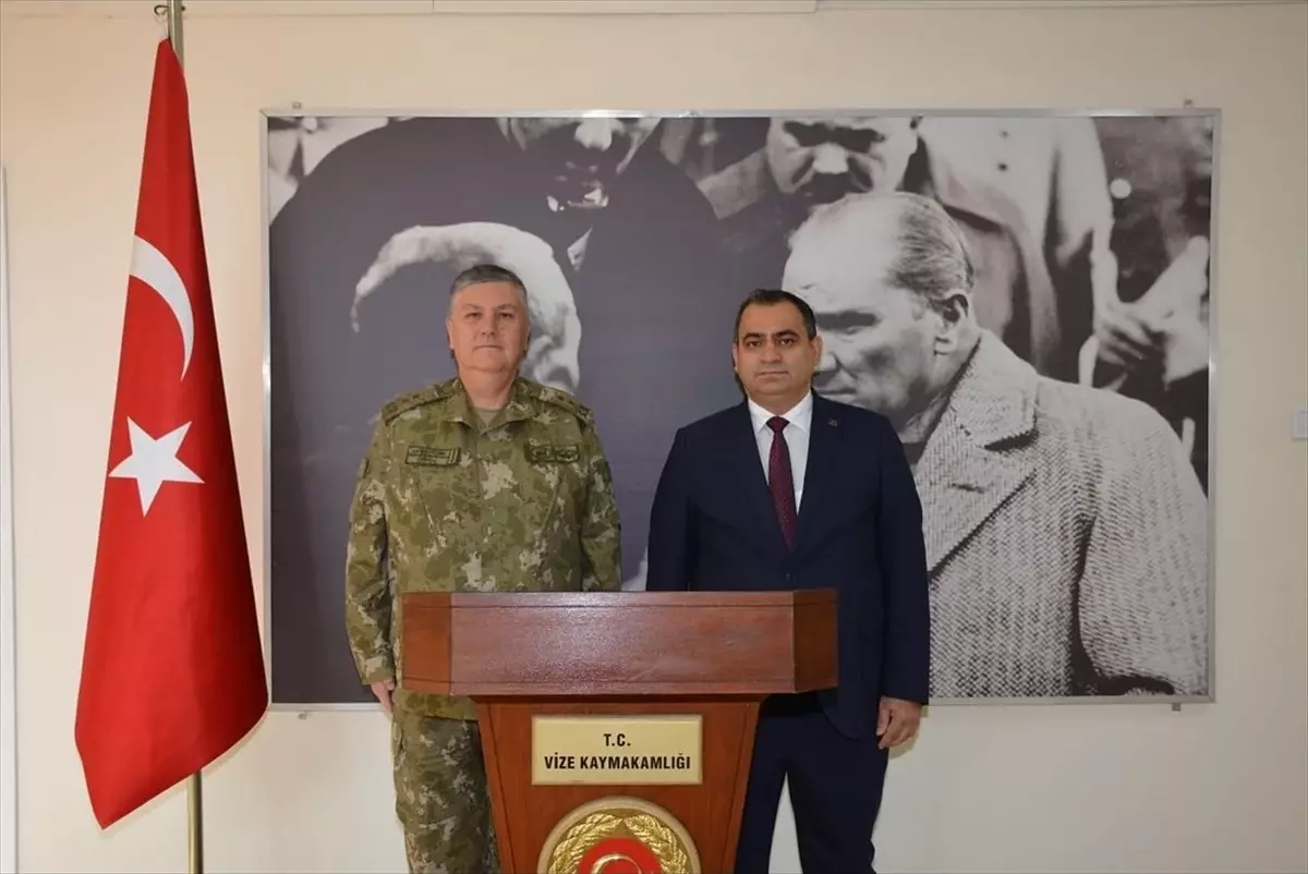 Vize'de Askeri ve Eğitim Ziyaretleri Gerçekleşti