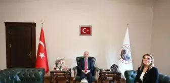 Vali Turan, Tugay Komutanı ve Rektör ile Görüşme Gerçekleştirdi