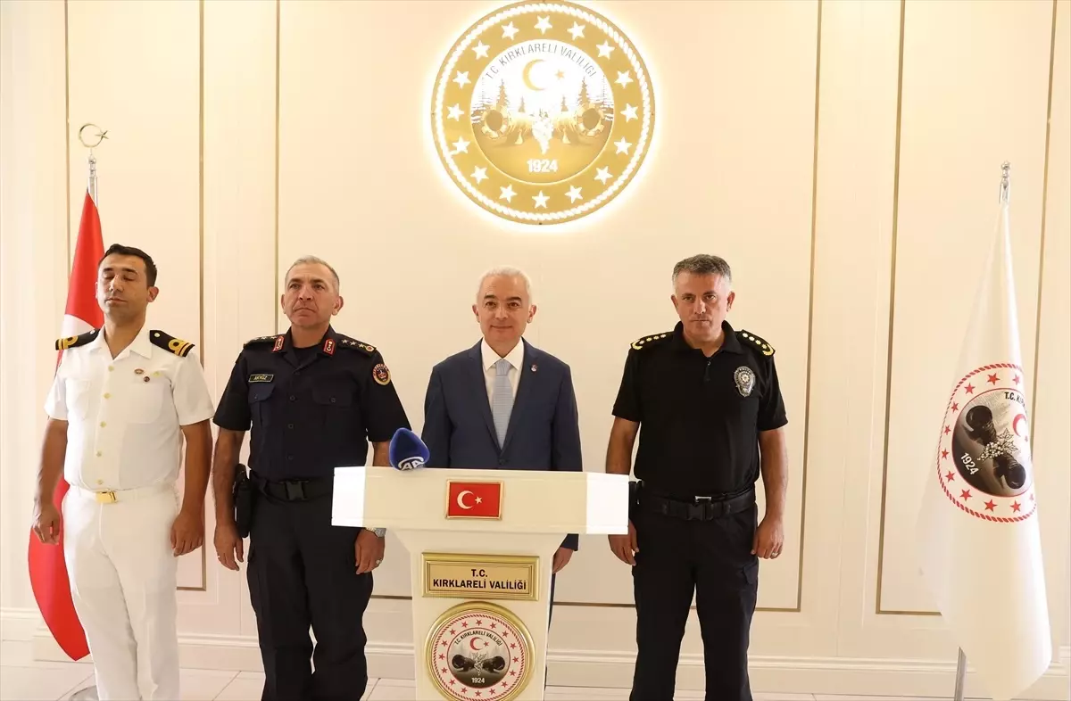 Kırklareli Valisi Yangın ve Güvenlik Konularında Uyardı