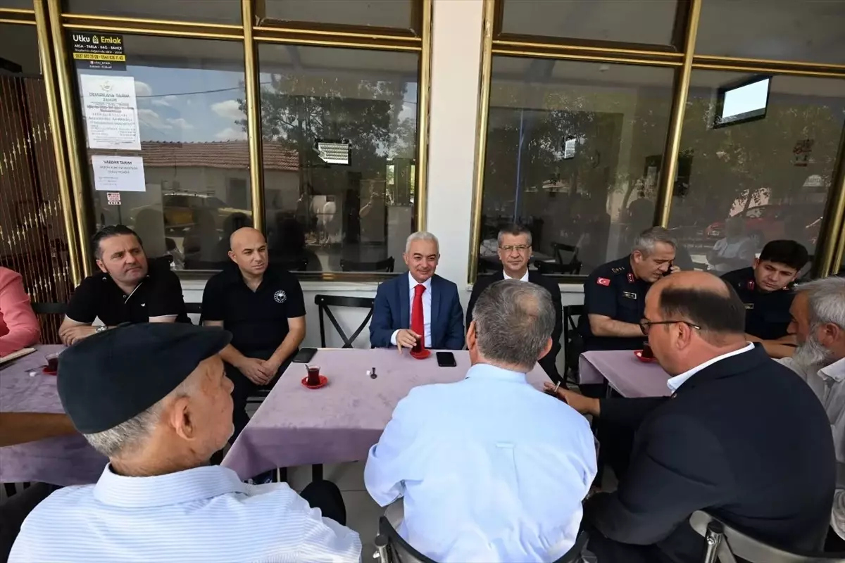 Kırklareli Valisi Uğur Turan Köy Ziyaretlerine Devam Ediyor