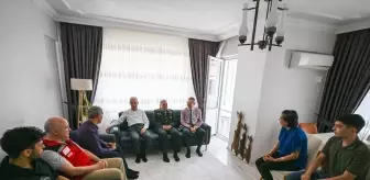 Kırklareli Valisi Turan, gazileri ziyaret etti