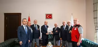 Kırklareli Valisi Turan, gazilerle bir araya geldi