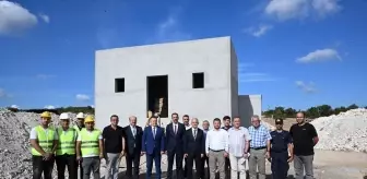Kırklareli Valisi Erenler Köyü'nde Su Deposu İnşaatını İnceledi