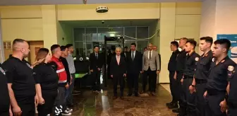 Kırklareli Valisi Uğur Turan Pehlivanköy Geri Gönderme Merkezi'ni Ziyaret Etti