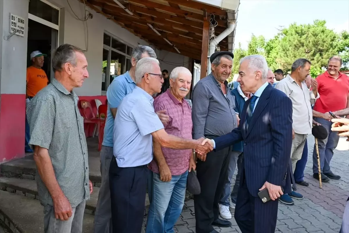 Kırklareli Valisi Uğur Turan Pehlivanköy ve Kuştepe Köyü'nde Vatandaşlarla Buluştu