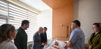 Kırklareli Valisi Uğur Turan Hastalara Geçmiş Olsun Ziyaretinde Bulundu