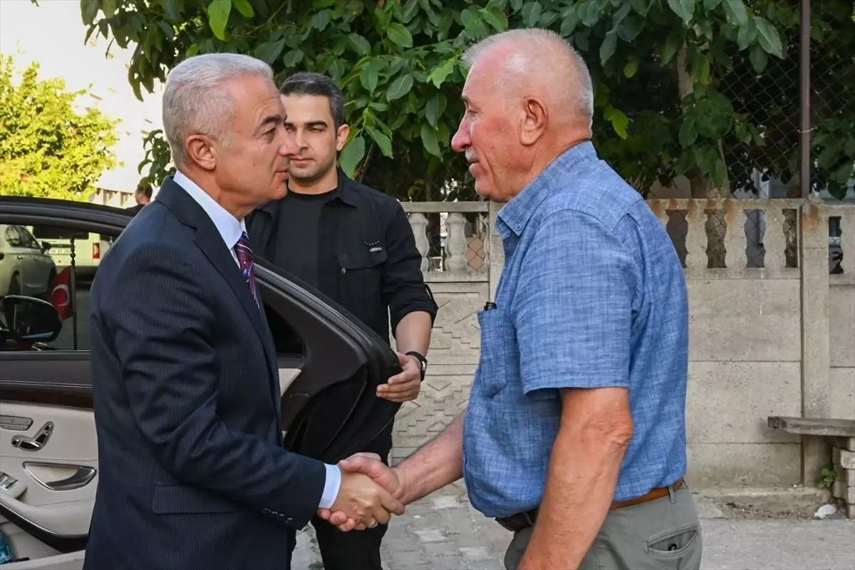 Vali Uğur Turan Vize'de Taziye Ziyaretlerinde Bulundu