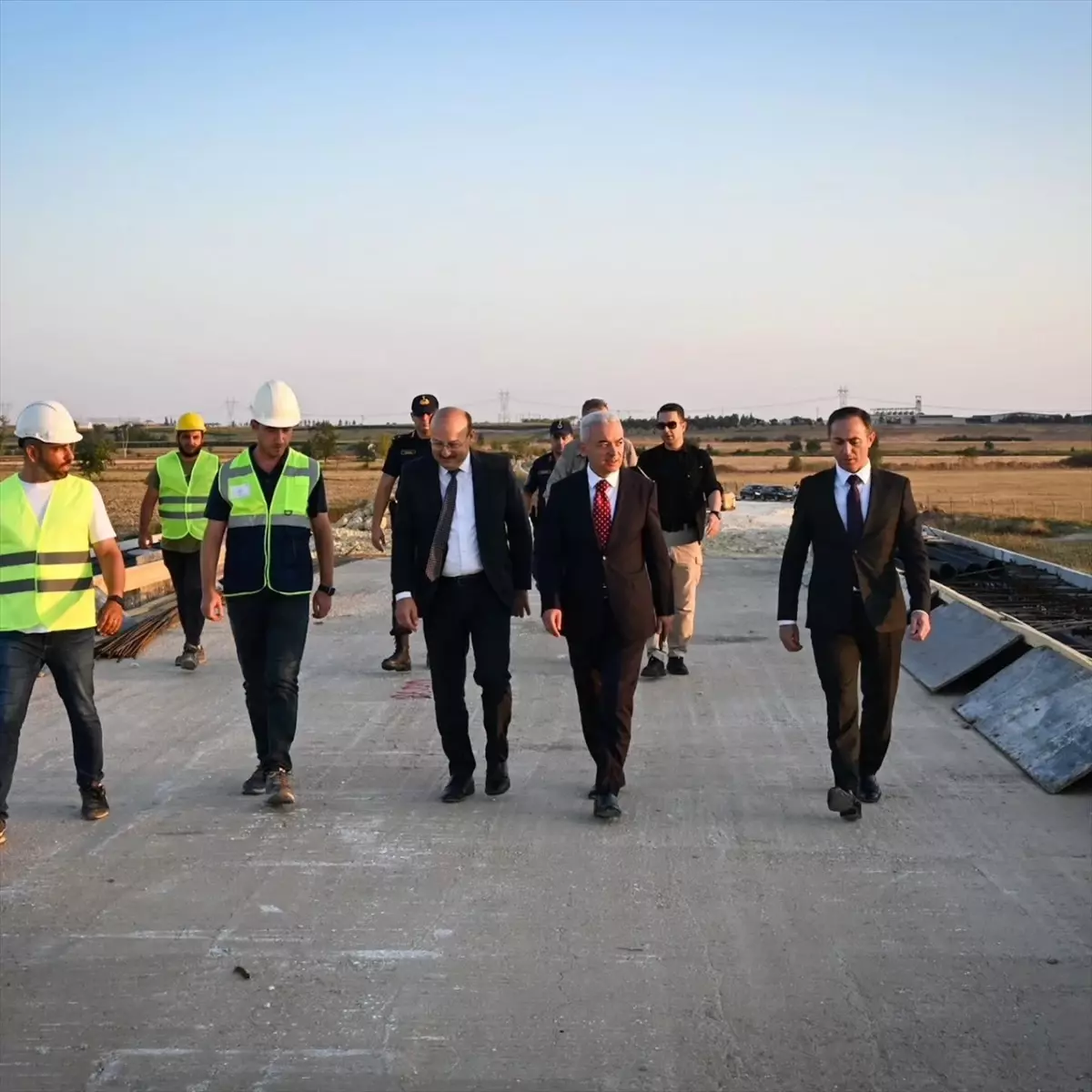 Kırklareli'de Yol ve Köprü Projeleri İncelendi