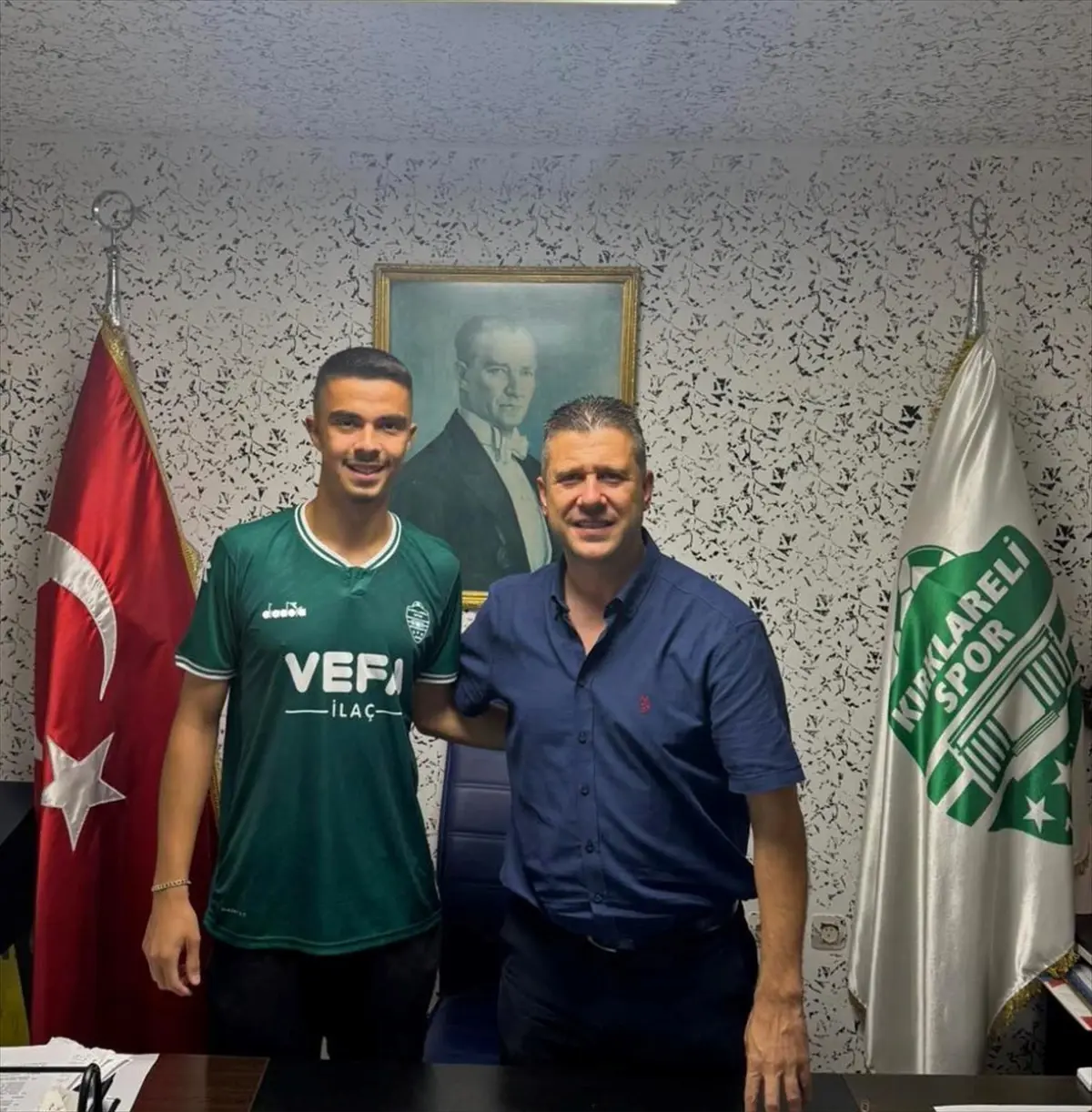 Kırklarelispor Doruk Tuğrul'u K kadrosuna kattı