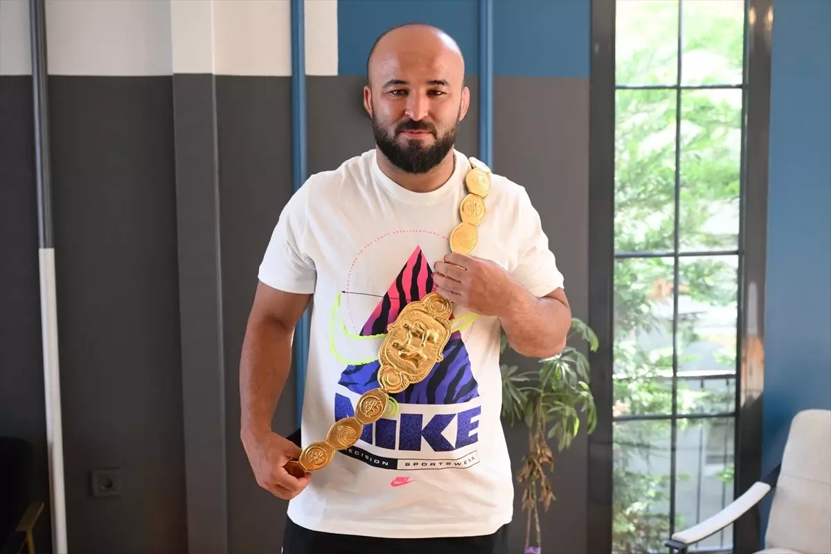 Kırkpınar'ın şampiyonu Orhan Okulu hedeflerini AA'ya anlattı Açıklaması