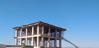 Kırşehir Adalet Camisi'nin İnşaatı Yüzde 60 Tamamlandı