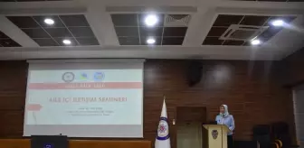 Kırşehir'de Aile İçi İletişim Semineri Düzenlendi