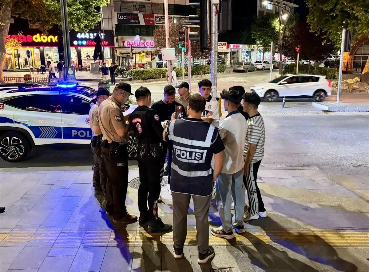 Kırşehir'de Huzur Uygulaması Yapıldı