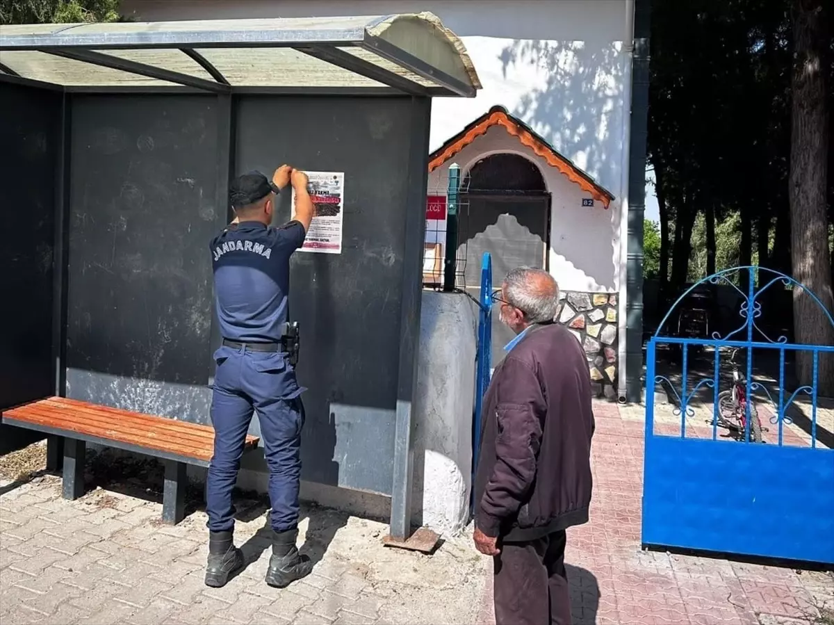 Kırşehir Jandarması Orman Yangınları İçin Bilgilendirme Kampanyası Başlattı