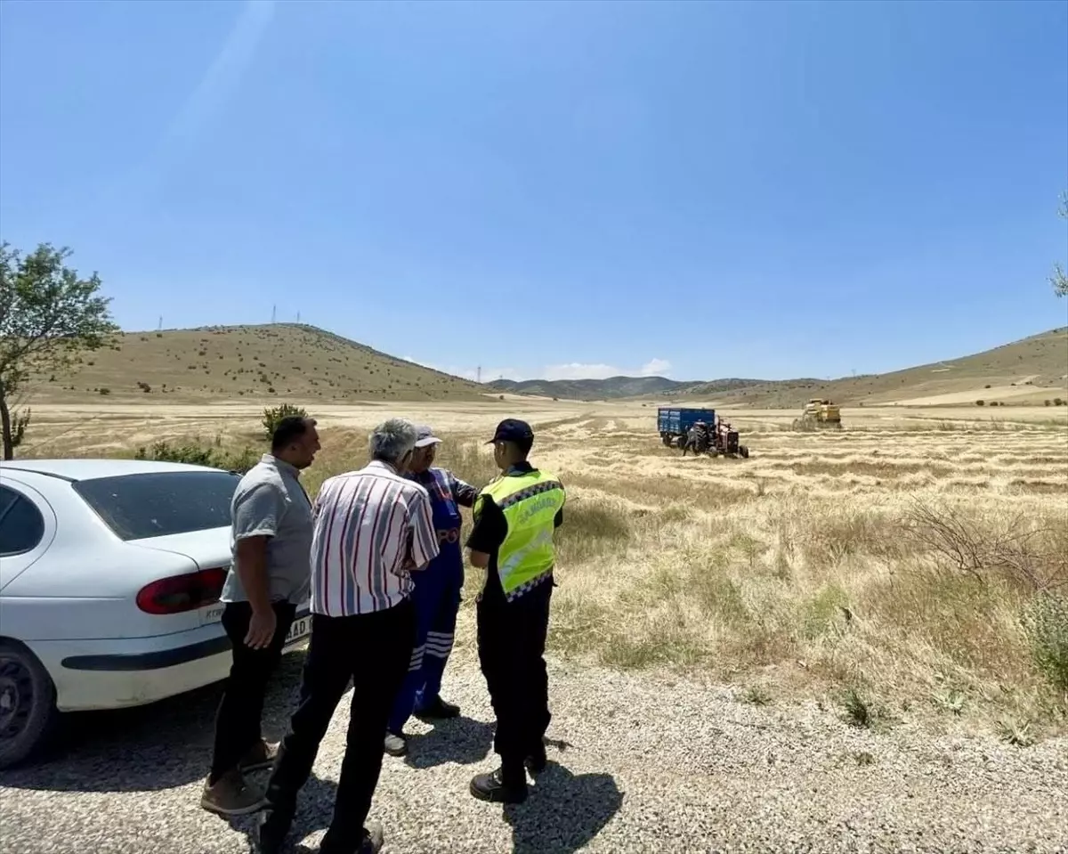 Kırşehir Jandarmasından Yangın Öncesi Bilgilendirme Faaliyetleri