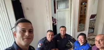 Jandarmadan Down Sendromlu Kıza Sürpriz Doğum Günü Kutlaması