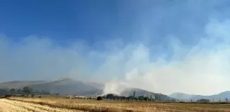 Kaman'da Merada Yangın Çıktı