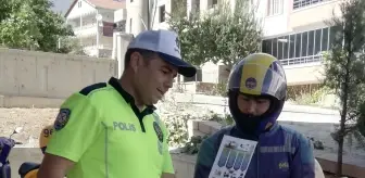 Kırşehir'de Motorlu Kuryelere Trafik Güvenliği Eğitimi