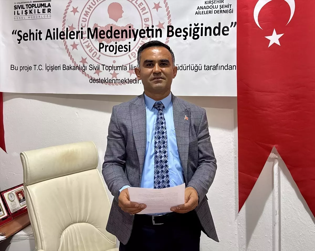 Kırşehir'de 'Şehit Aileleri Medeniyetin Beşiğinde' projesi tanıtıldı