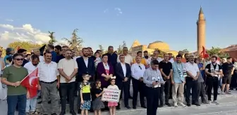 Kırşehir'de Filistin'e Destek İçin Basın Açıklaması