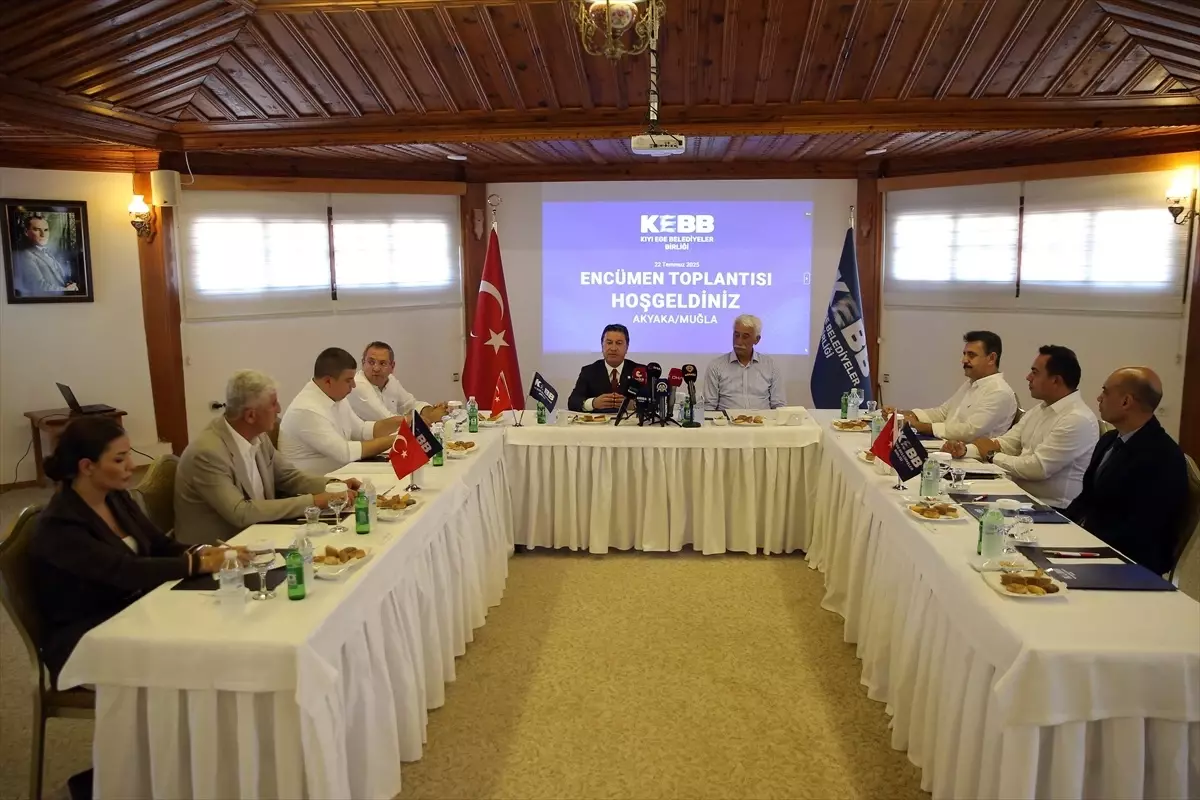 Kıyı Ege Belediyeler Birliği Temmuz Ayı Toplantısı Yapıldı