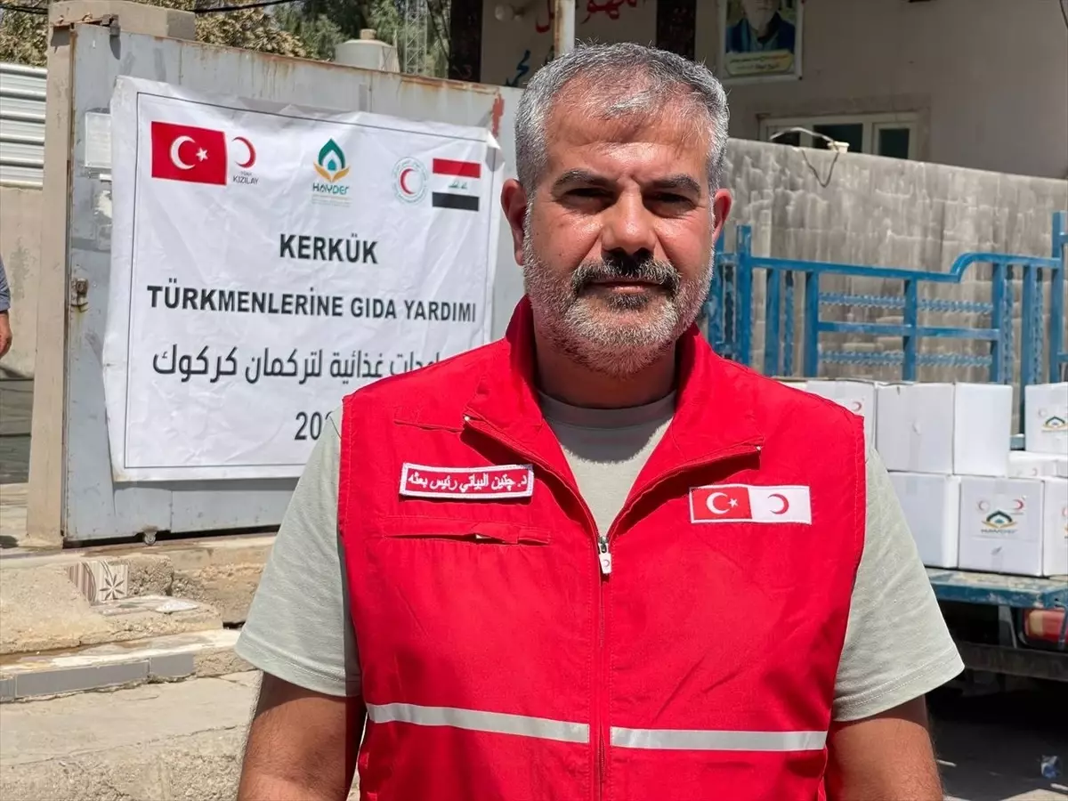 Türk Kızılay, Kerkük'te 500 Türkmen Aileye Gıda Yardımı Dağıttı