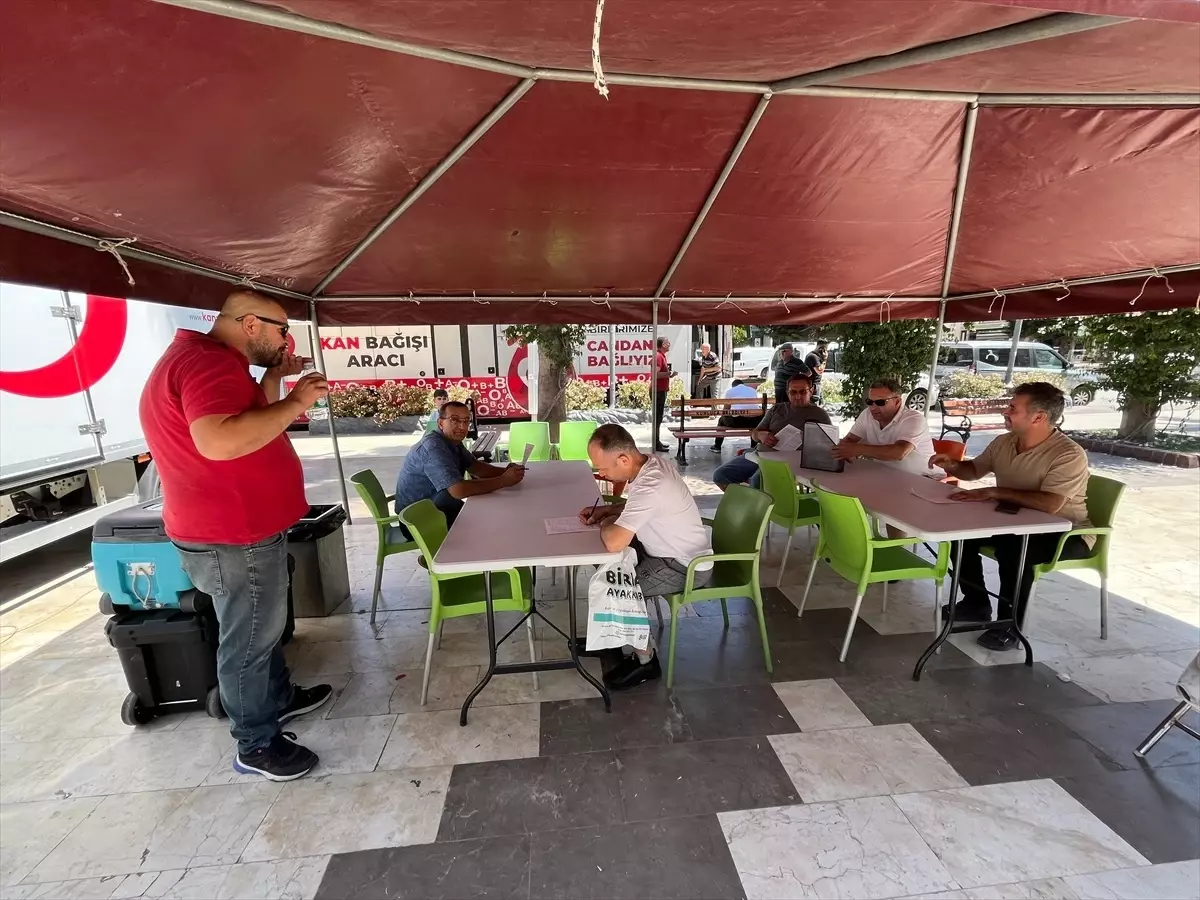 Kan Bağışı Kampanyası Kumluca'da Başladı