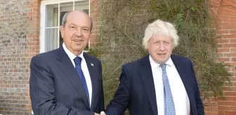 KKTC Cumhurbaşkanı Tatar, Boris Johnson ile Görüştü