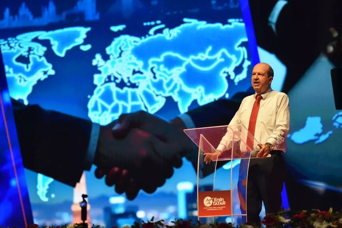 KKTC Cumhurbaşkanı Tatar 2025 seçim bildirgesini açıkladı
