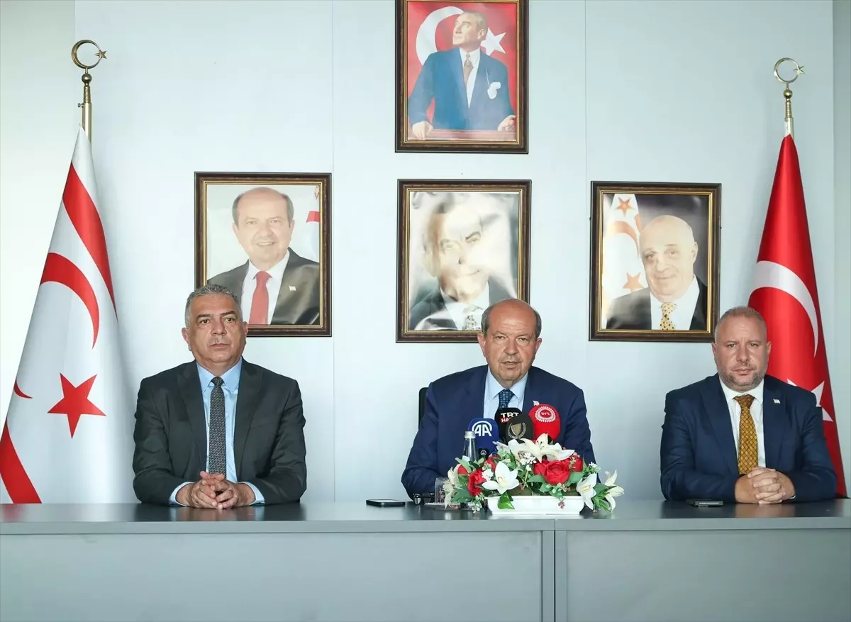KKTC Cumhurbaşkanı Tatar: 'Kıbrıs ve Doğu Akdeniz'deki İstikrarın Anahtarı KKTC'dir'