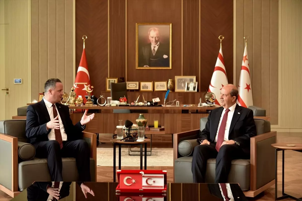 KKTC Cumhurbaşkanı Tatar, TİKA Başkanı Kayalar ile Görüştü