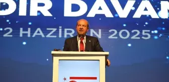 KKTC'de koalisyon hükümetindeki 3 parti ortak adayları Cumhurbaşkanı Tatar'a desteklerini açıklıyor