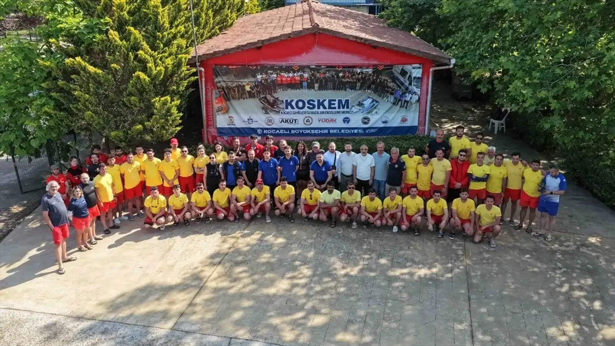 Kocaeli Sahillerinde Su Kazalarını Engelleme Merkezi Görev Başladı
