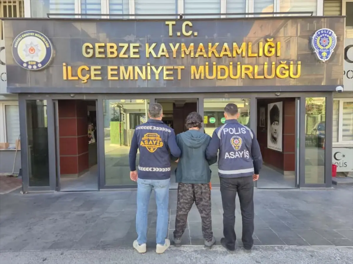 Aranan Hükümlü Gebze'de Yakalandı