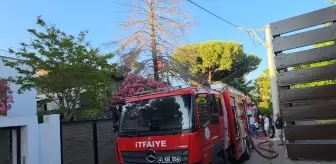 Darıca'da Müstakil Evde Yangın Çıktı