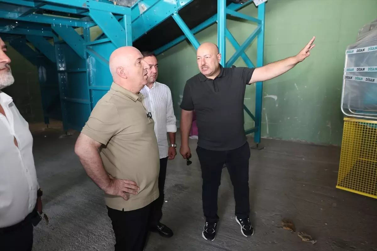 Darıca'da Geri Dönüşüm Tesisinin Kurulumu Başladı