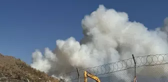 Kocaeli'deki Atık Depolama Alanında Yangın Kontrol Altına Alındı