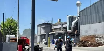 Kocaeli'de Çelik Döküm Fabrikasında Yangın