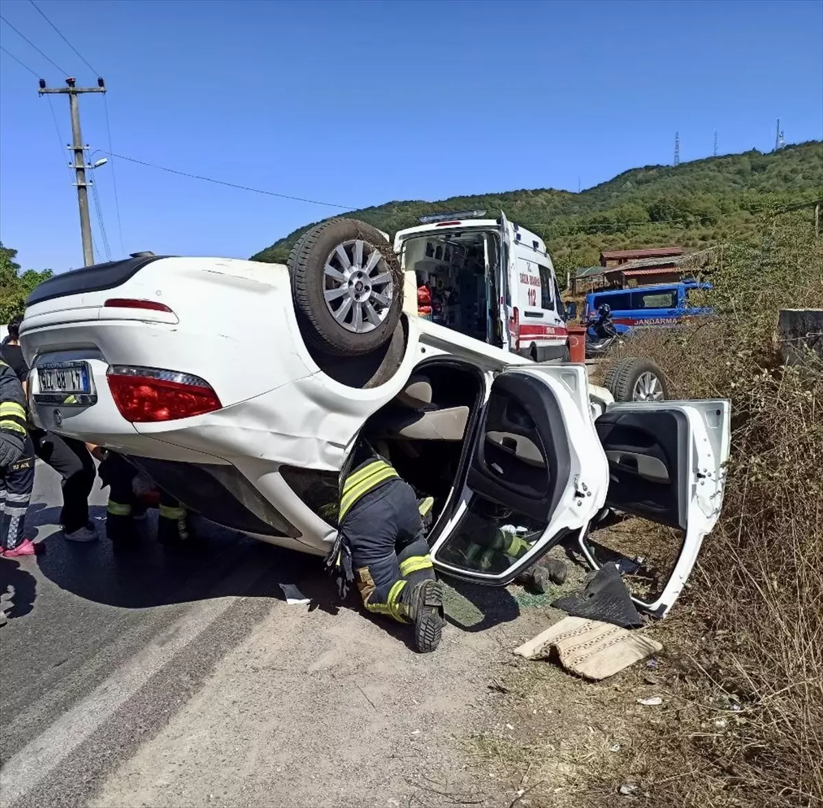 Kandıra'da Trafik Kazası: Bir Kadın Hayatını Kaybetti