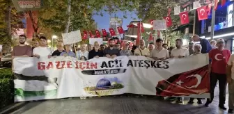 Kocaeli'de Filistin'e Destek Yürüyüşü Düzenlendi