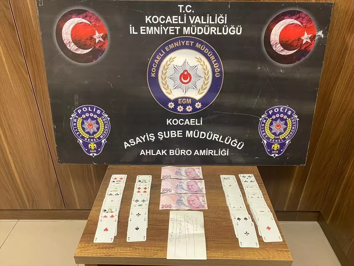 Kocaeli'de Kumar Operasyonu: İşletmeci hakkında işlem başlatıldı