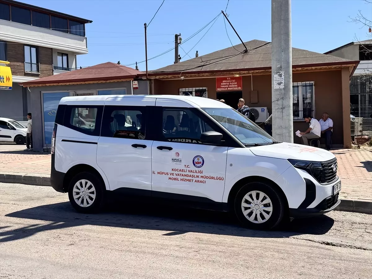 Kocaeli'de Mobil Nüfus Hizmetiyle Vatandaşların İşlemleri Kolaylaşıyor