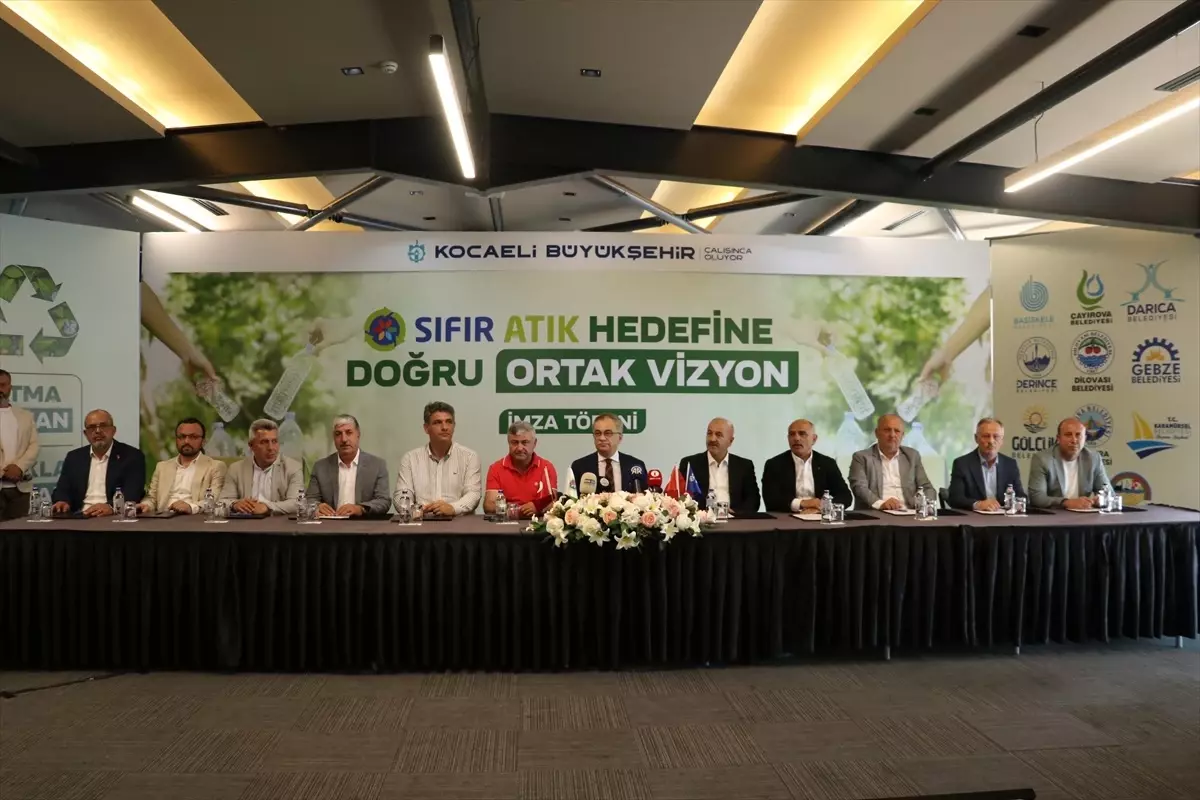 Kocaeli'de Sıfır Atık Yönetim Planı İmzalandı