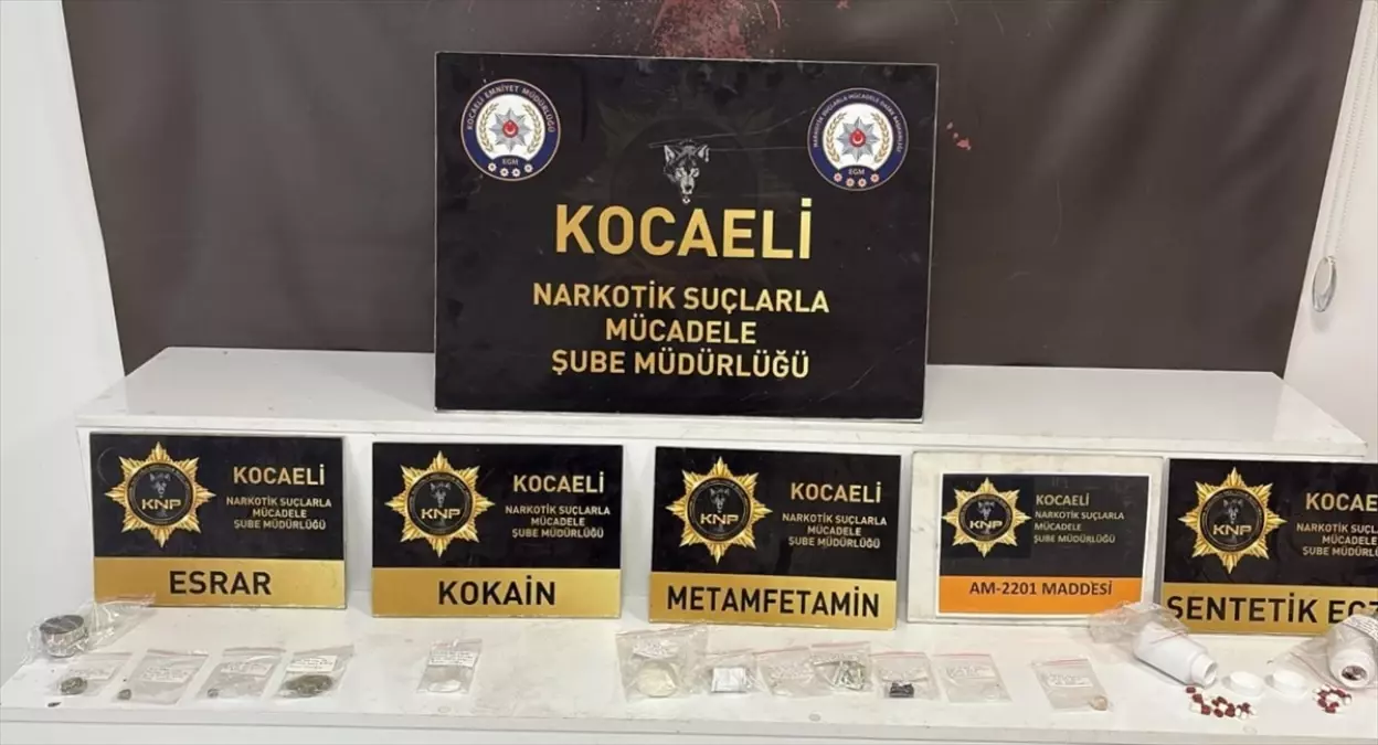 Kocaeli'de Uyuşturucu Operasyonunda 9 Tutuklama