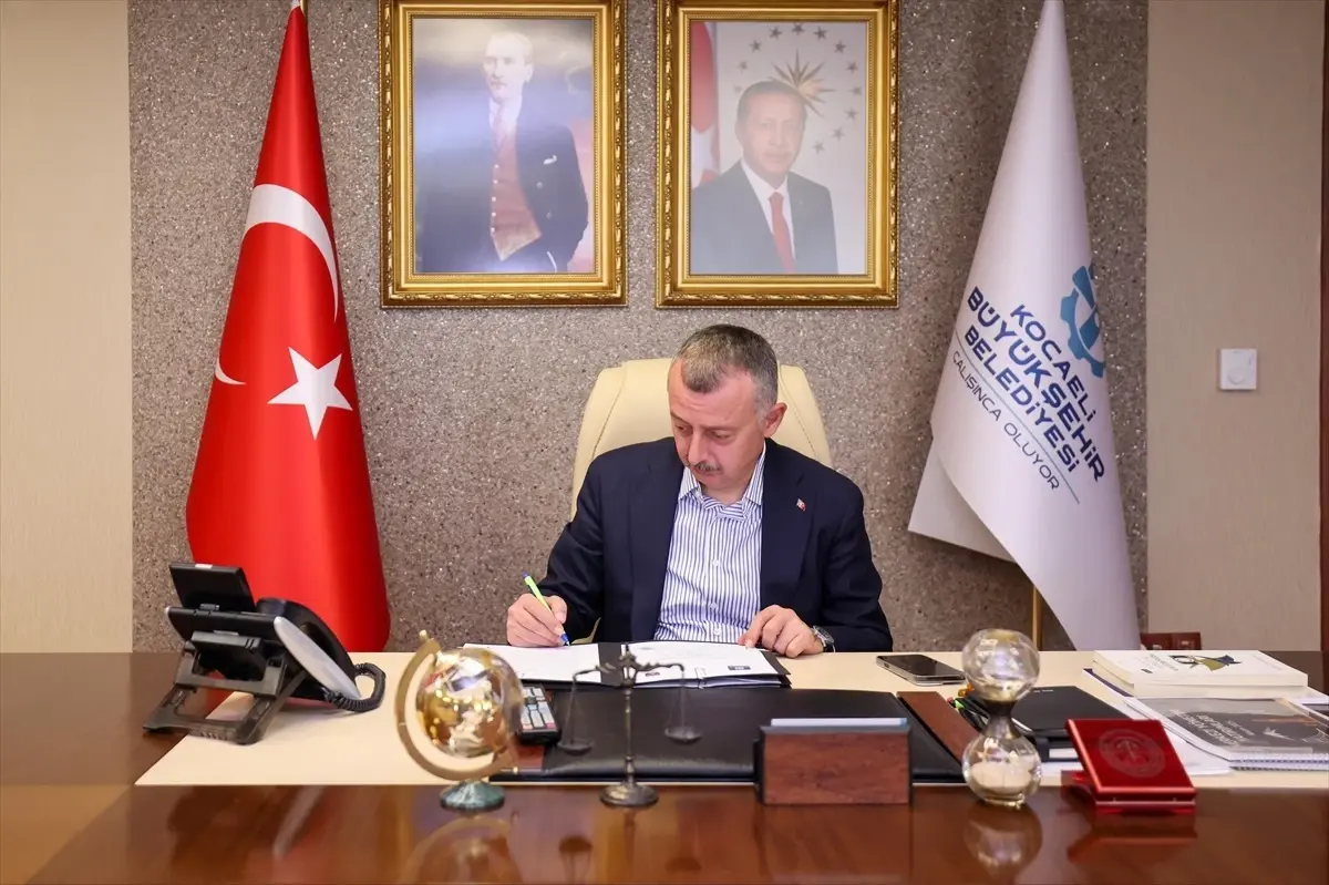 Kocaeli Büyükşehir Belediyesi'nden Gazze'ye Kardeş Şehir Protokolü